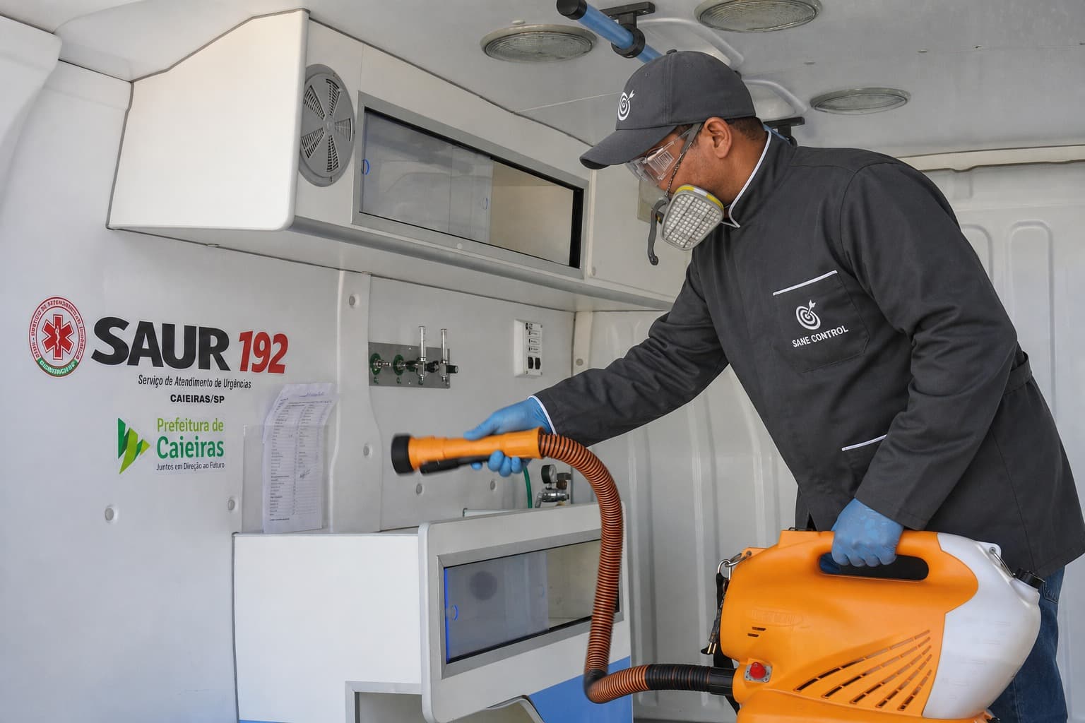 Equipe Sane Control — Desentupimento & PPA Sane